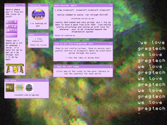 home/craftingTable screenshot