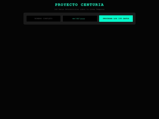 Orculo screenshot
