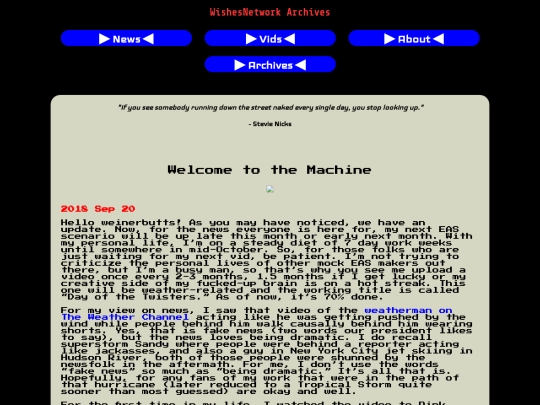 wishesnetwork/archives screenshot