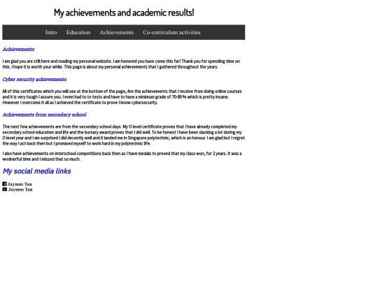 Achievements screenshot