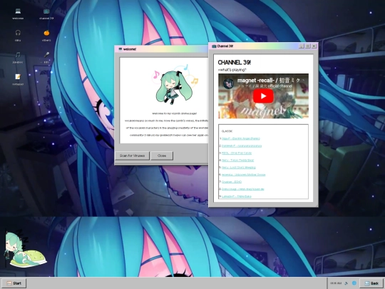 garden/vocaloid screenshot