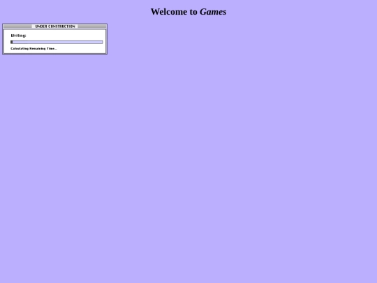 archives/games screenshot