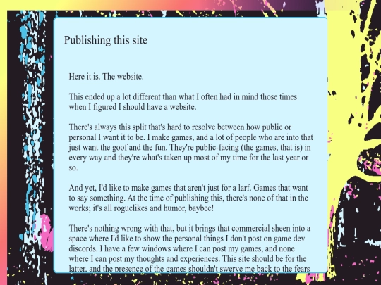 winding/Publishing this site screenshot