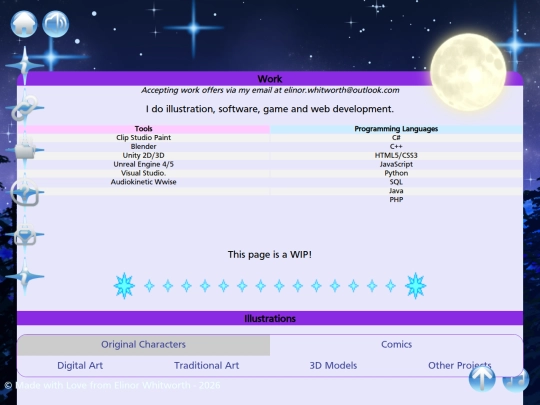 Pages/workPage screenshot