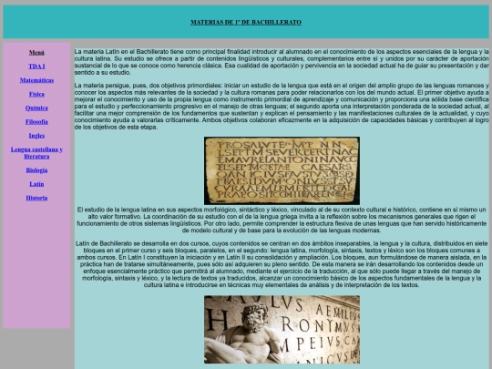 latin screenshot