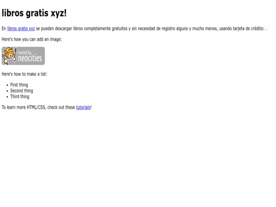 index screenshot