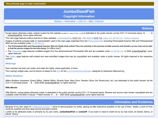 copyright screenshot