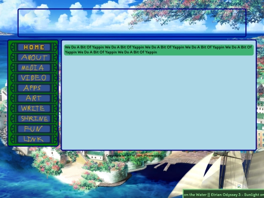 links screenshot