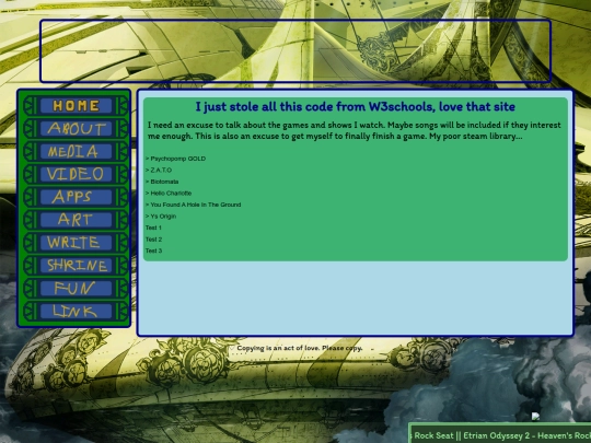 mediablog screenshot