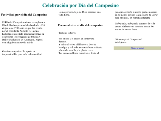 trabajo 3/HomenajedeldadelCampesino screenshot