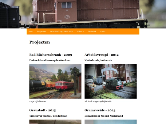 projecten screenshot