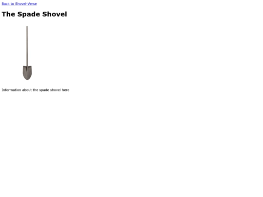 SpadeShovel screenshot