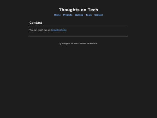 contact screenshot