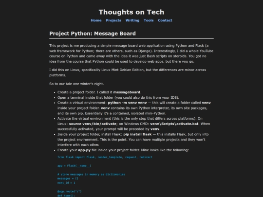 pythonproj screenshot