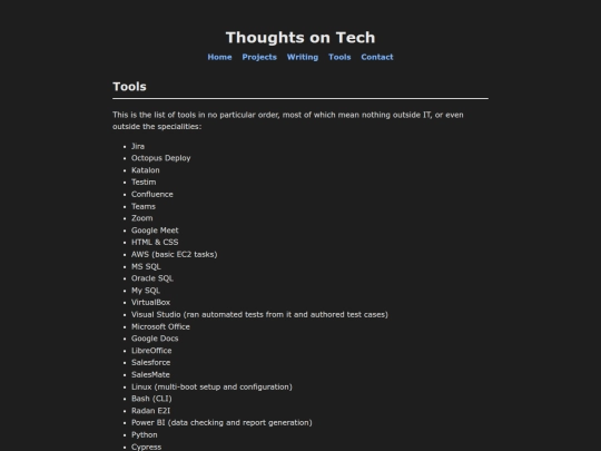 tools screenshot