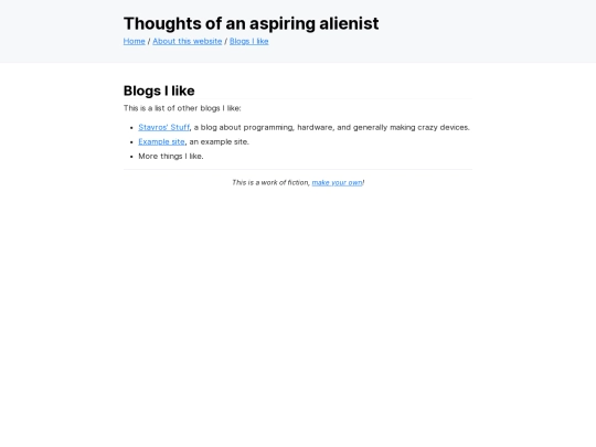 blogs screenshot