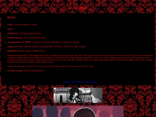 janedoe screenshot