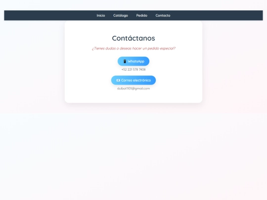 contacto screenshot
