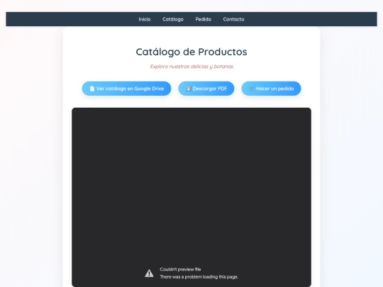 productos screenshot