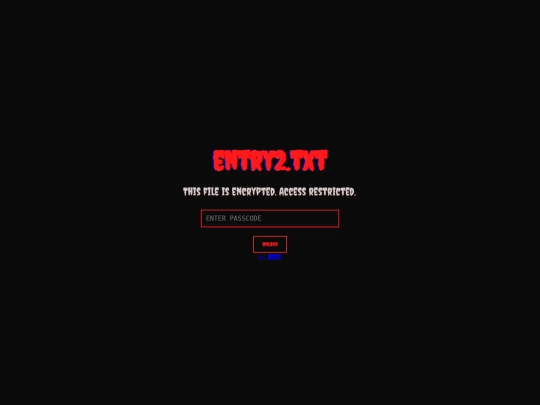 logs/entry2 screenshot