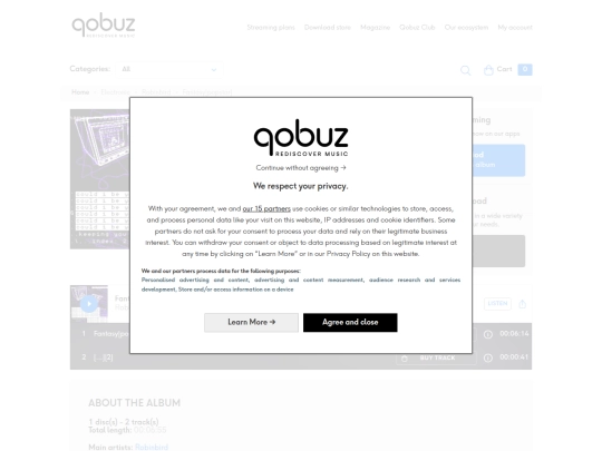fantasypopstar/qobuz screenshot