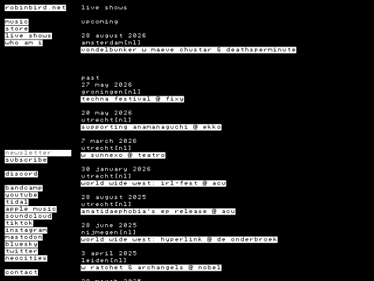 live screenshot