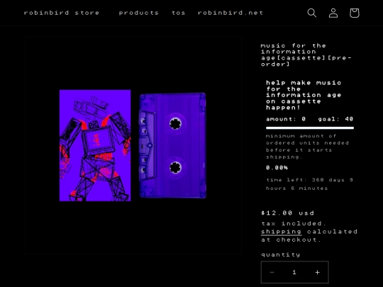 musicfortheinformationage/buycass screenshot