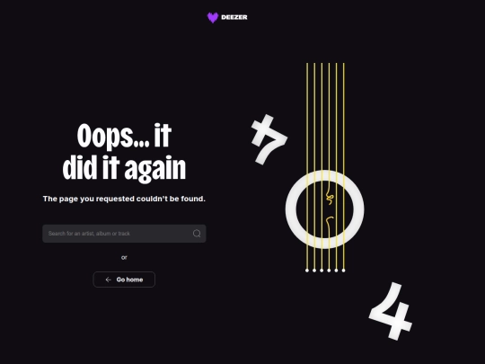 user/deezer screenshot