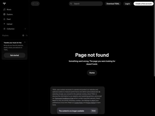 user/tidal screenshot