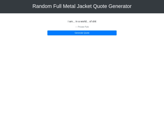 FMJ screenshot