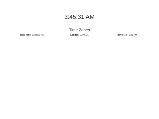 clocknstuff screenshot