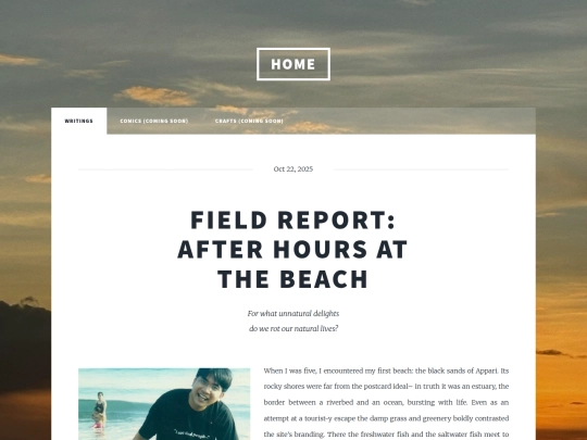 fieldreport screenshot