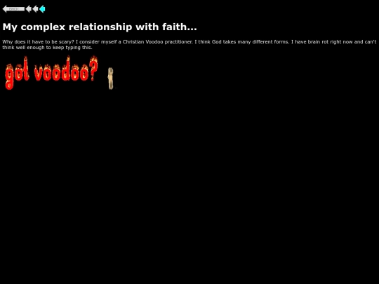 beliefs screenshot