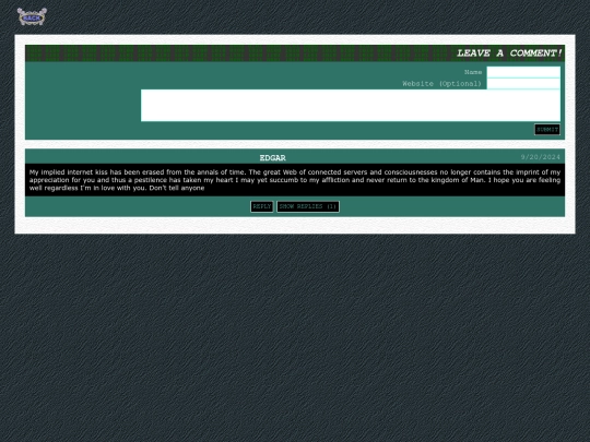 guestbook screenshot