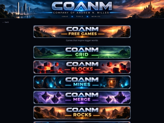 games screenshot