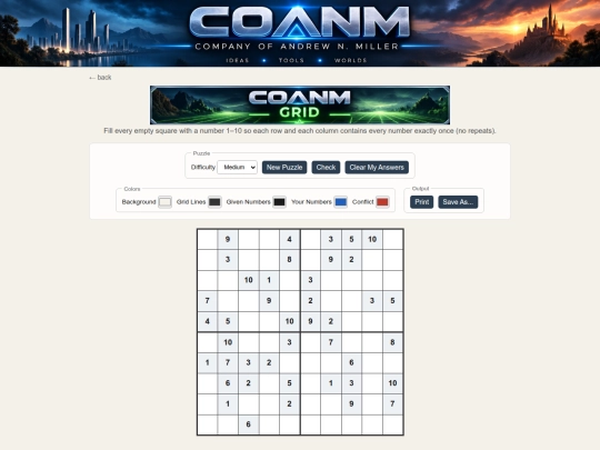 grid screenshot