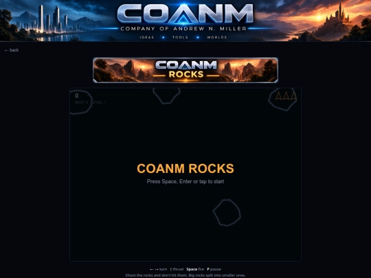 rocks screenshot