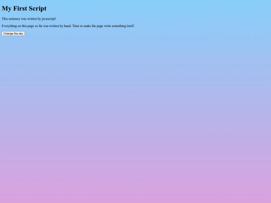 testpage screenshot