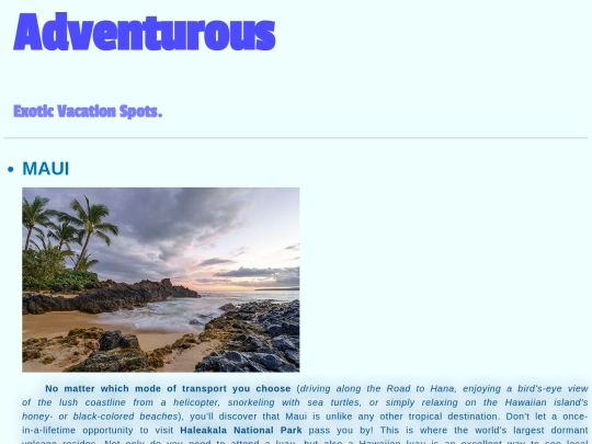 index screenshot