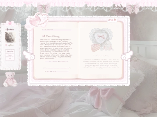 diary screenshot