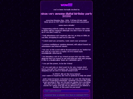 invite screenshot