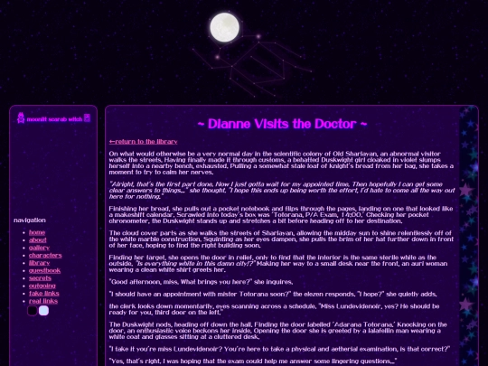 ocs/fics/doctor screenshot
