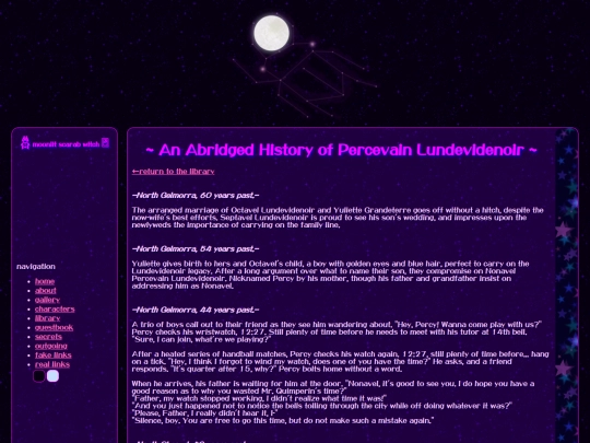 ocs/fics/percy-abridged screenshot