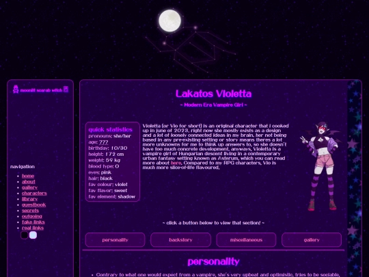 ocs/violetta screenshot