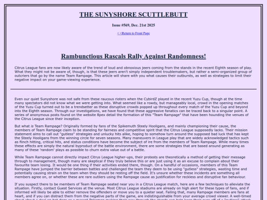sunyshore/issue569_rampage screenshot