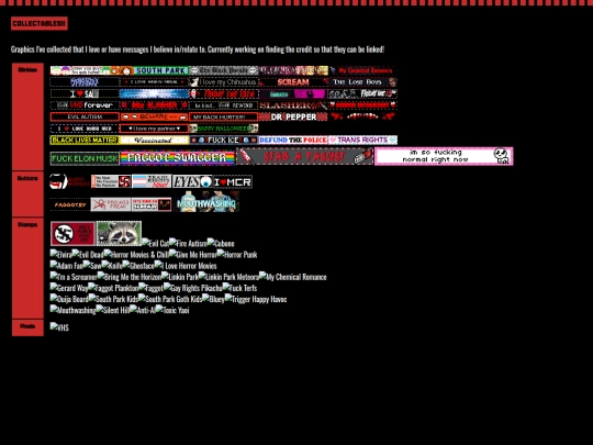 collectables screenshot