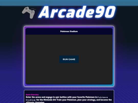 game/pokemon-stadium screenshot
