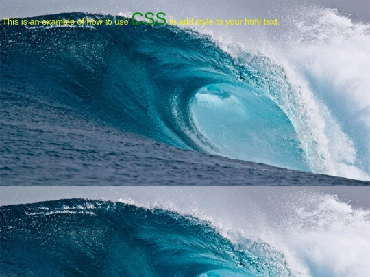 css screenshot