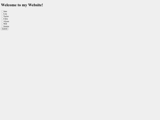 js/dinnertest screenshot