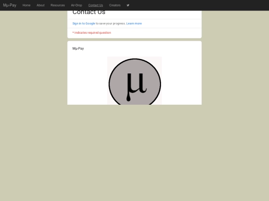 contact screenshot